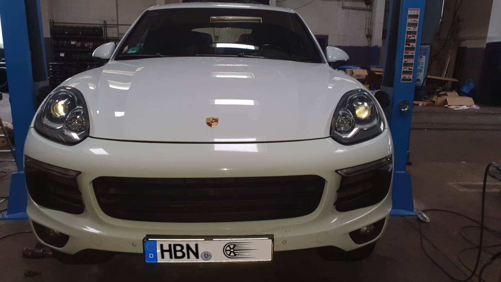 Porsche Cayenne Reifenwechsel